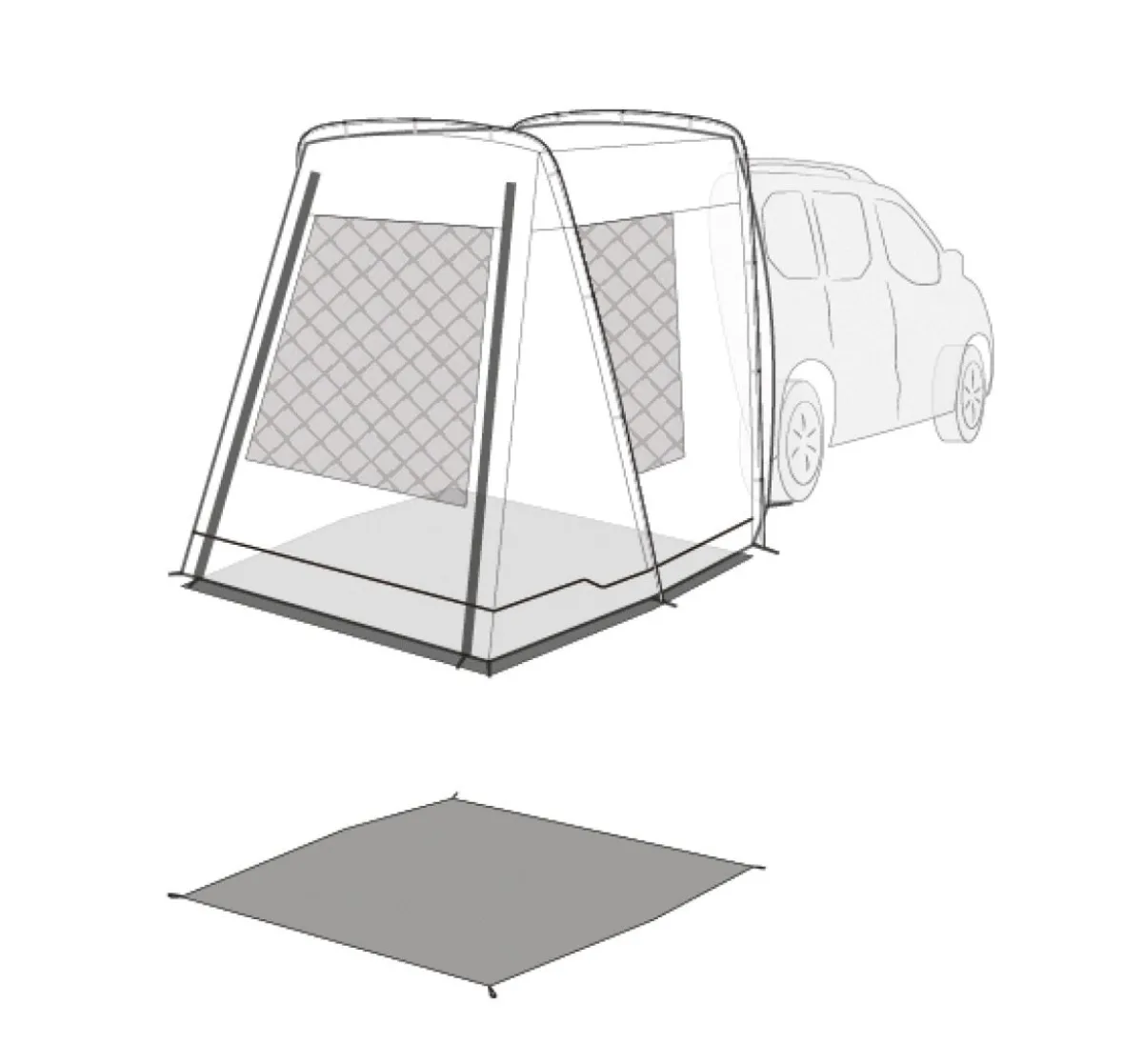 Underlag Dunecrest L-Outwell Discount