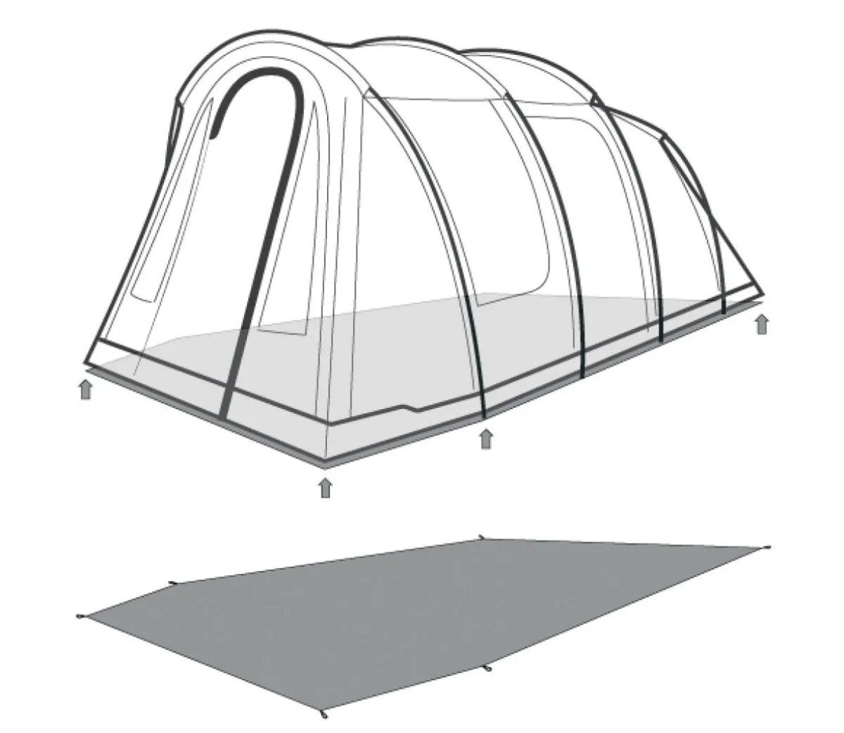 Underlag Rockwell 6-Outwell Cheap
